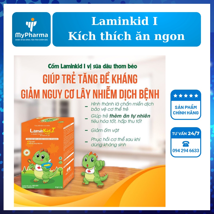 Laminkid I – Bổ sung vi khoáng tự nhiên, hỗ trợ tiêu hóa