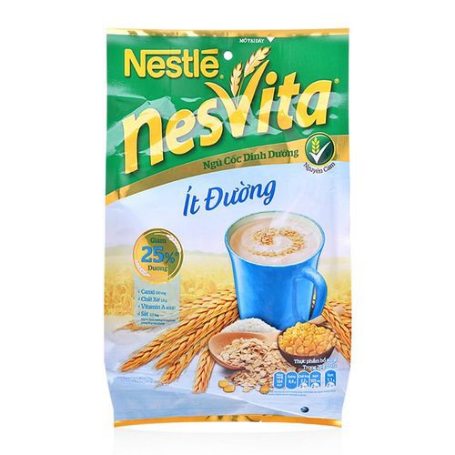 Bột Ngũ Cốc Dinh Dưỡng Nestle Nesvita Ít Đường