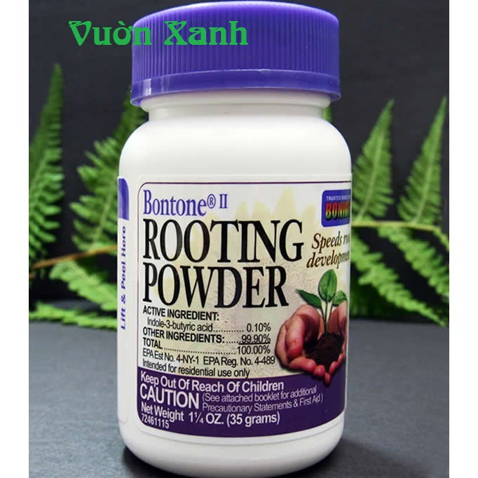 (Quà tặng) Rooting powder dạng bột siêu kích rể từ Mỹ (giâm cành, triết cành, chống khuẩn) SIÊU HOT