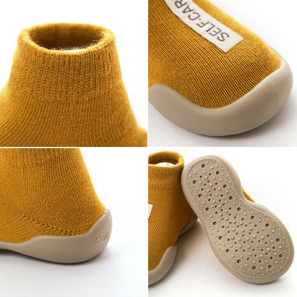 Vớ cotton pha trộn mềm mại chống trượt giữ ấm thời trang mùa đông cho bé 6-30 tháng tuổi