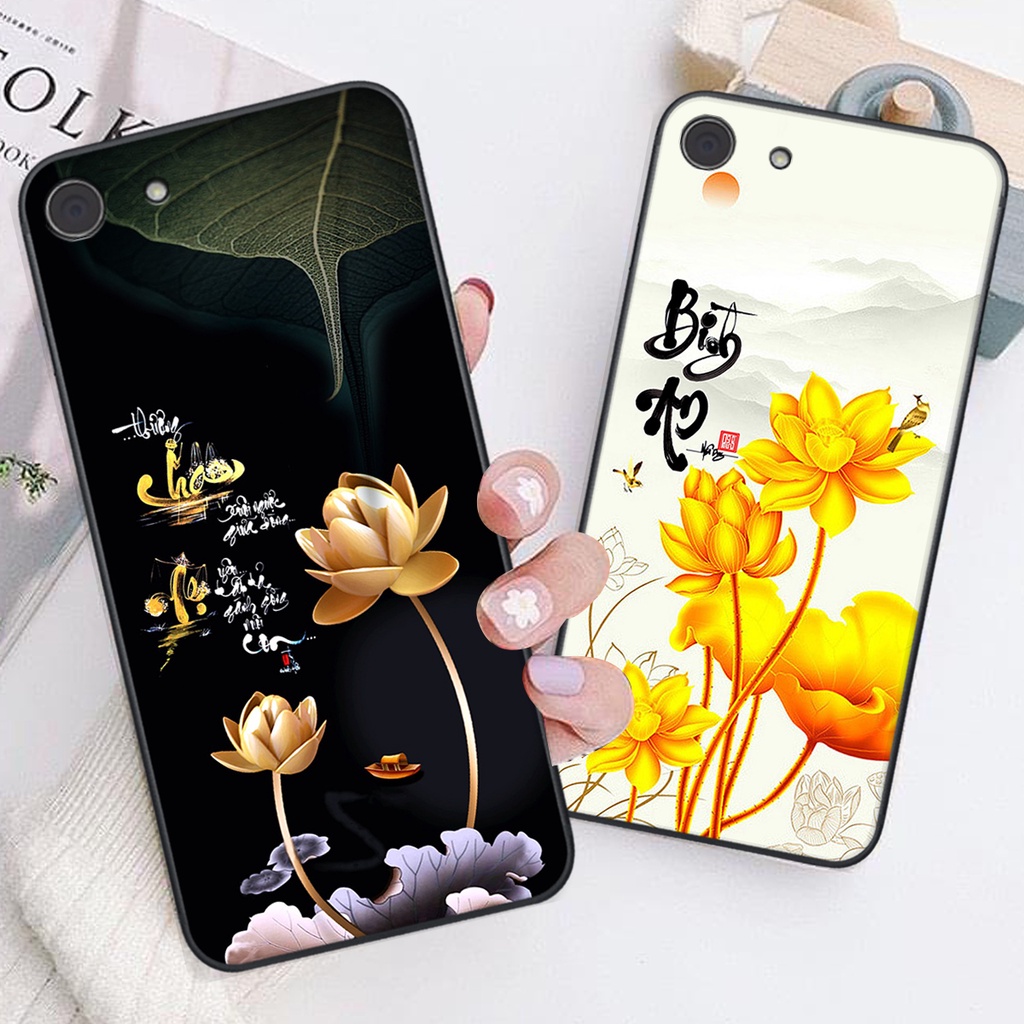 Ốp lưng Vivo Y53 / Y55 (đời cũ) in hình chữ tài chữ lộc, Cha Mẹ, bình an SIÊU ĐẸP