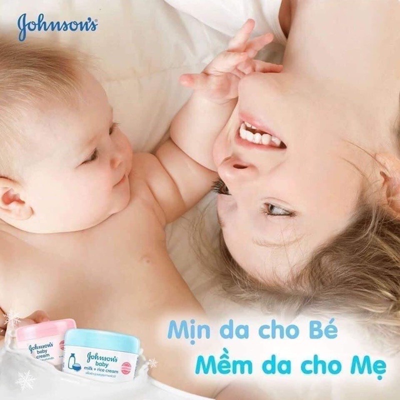 ❤️❤️ Johnson's Baby - Kem Dưỡng Da, Dưỡng Ẩm Cho Cả Mẹ Và Bé 50g Thái Lan
