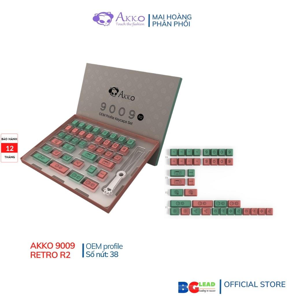Keycap AKKO 9009 Retro R2 (38 nút)