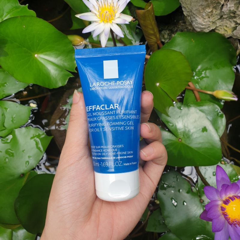 Sẵn Sữa rửa mặt La roche Posay Effaclar cho da dầu 50ml 300ml 400ml bill pháp