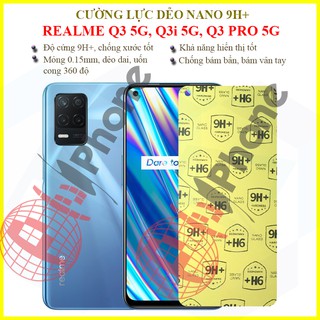 Dán cường lực dẻo nano Realme Q3 5G, Q3i 5G, Q3 Pro 5G