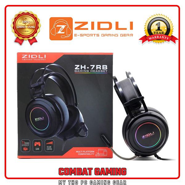  Tai Nghe ZIDLI ZH-7RB 7.1 RGB