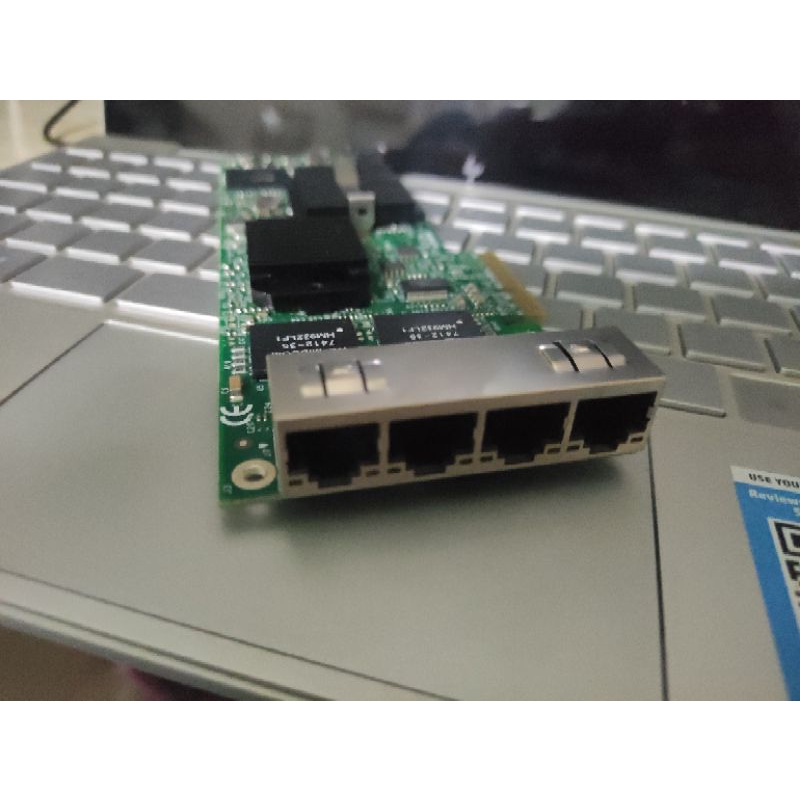 Card Lan 4 cổng intel pro 1000 chuyên dụng cho mikrotik, pfsense, server
