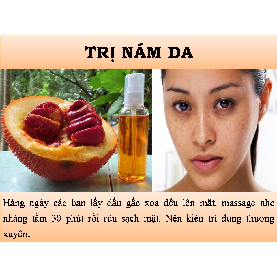 Sỉ 10 chai 100ml - Tinh Dầu Gấc Nguyên Chất