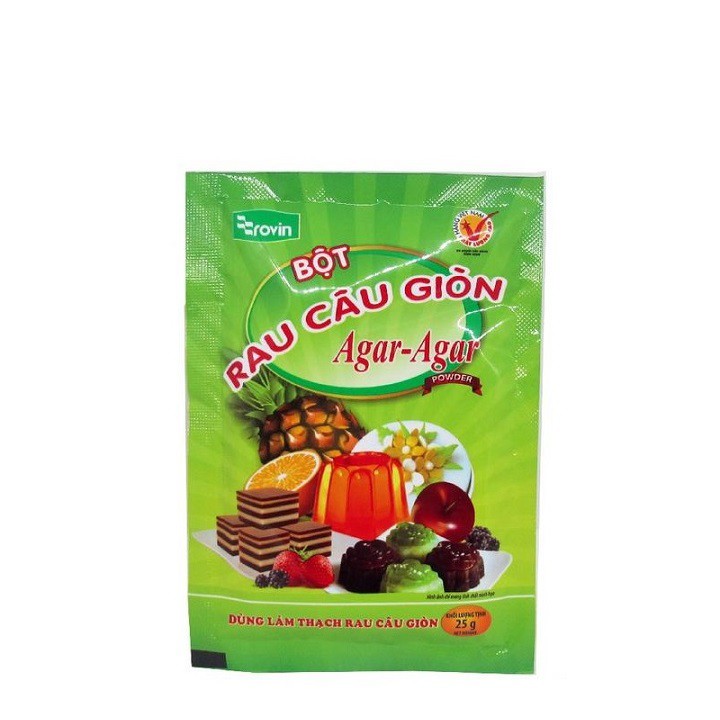 1 GÓI BỘT RAU CÂU GIÒN HOÀNG YẾN 25g- SAIGONFOOD