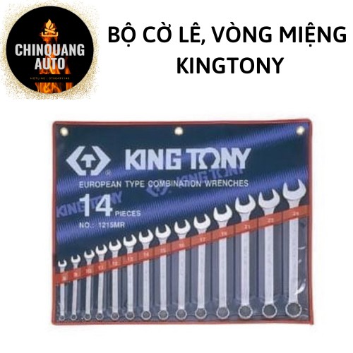 8-24mm Bộ cờ lê 14 chi tiết Kingtony 1215MR