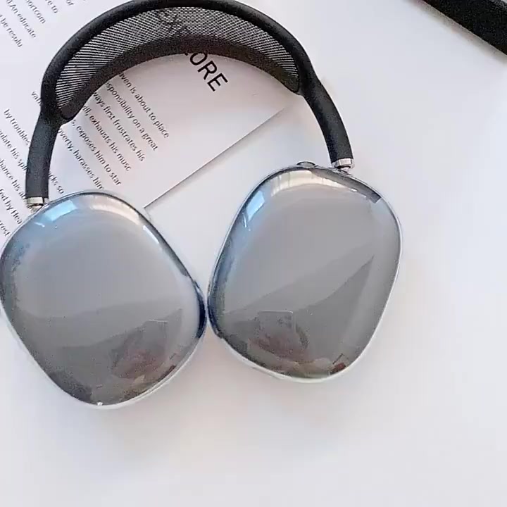 Vỏ bọc HDoorLink bảo vệ tai nghe Airpods Max bằng silicone TPU mềm trong suốt chống trầy xước | BigBuy360 - bigbuy360.vn