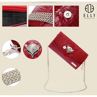 TÚI CLUTCH NỮ CAO CẤP DA THẬT ELLY – EC4