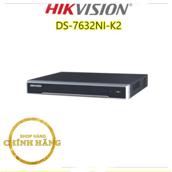 anninhgiare- Đầu ghi hình camera IP Ultra HD 4K 32 kênh HIKVISION DS-7632NI-K2