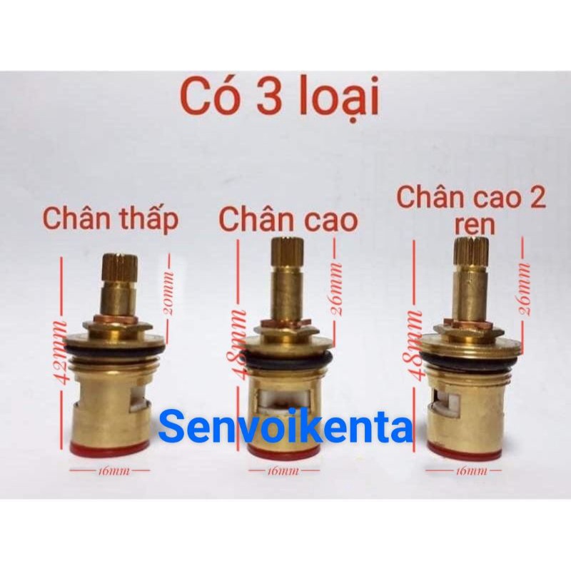 Ti đồng, lõi vòi nước lạnh (Ruột (ốc) trong vòi lavabo lạnh, T cầu, vòi hồ, củ sen lạnh)