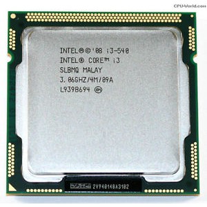 CPU I3 540/530 không fan