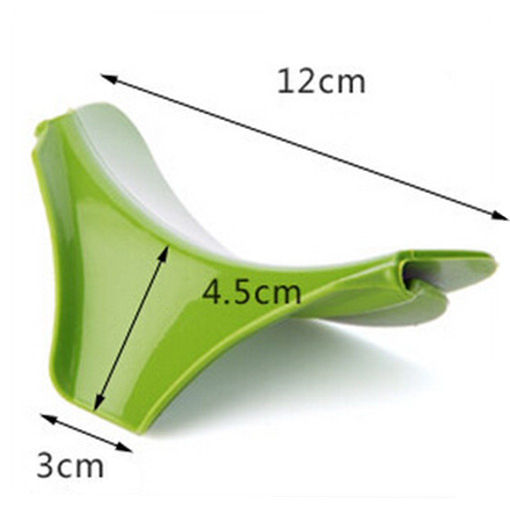 Phễu nhựa silicone chống thấm dụng cụ nhà bếp màu sắc chọn ngẫu nhiên