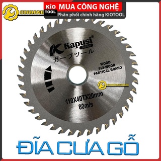 Lưỡi cưa đĩa cắt gỗ 110x20mm Kapusi Chất Lượng Cao