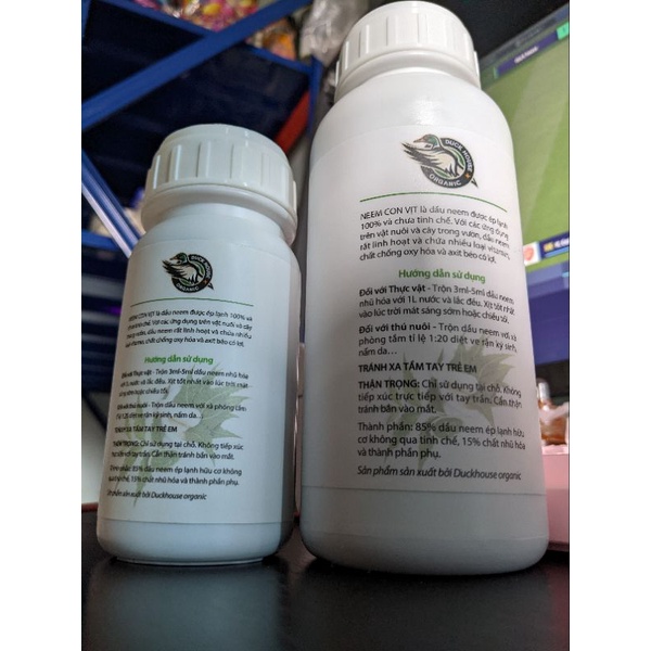 NEEM OIL HỮU CƠ ĐÃ NHŨ HÓA - Phòng & Trị : Nhện đỏ-Rệp-Trĩ-Sâu bệnh trên Hoa hồng-Phong lan-Cây cảnh