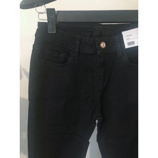 Quần skinny jeans đen