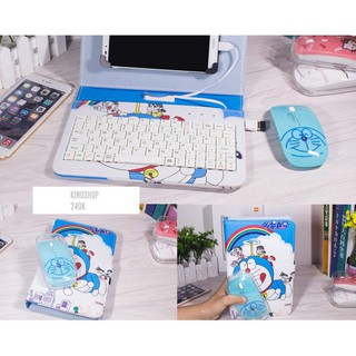 bao da bàn phím cao cấp kèm chuột chơi được game dùng cho mọi điện thoại giá rất rẻ H388