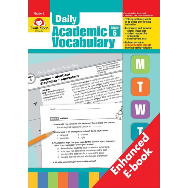 Daily Academic Vocabulary 2-6