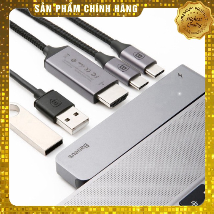 Bộ Hub chuyển đổi 5 trong 1 dành cho Macbook CAHUB-B0G  AD