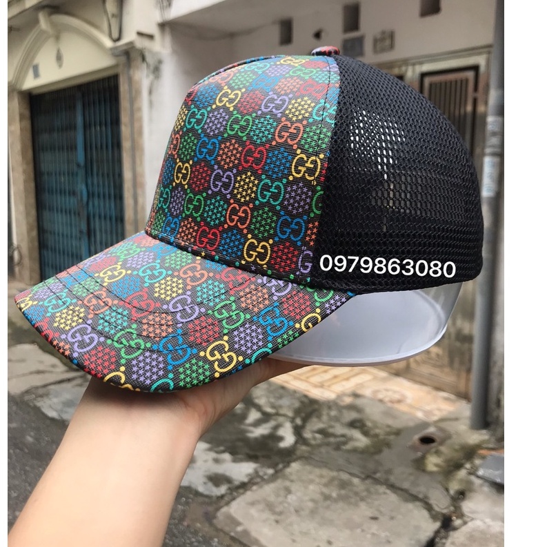 Mũ Lưỡi Trai Gucci 7 Màu Cá Tính,Độc Đáo,Nam Nữ Đội Đẹp, Full Hộp.