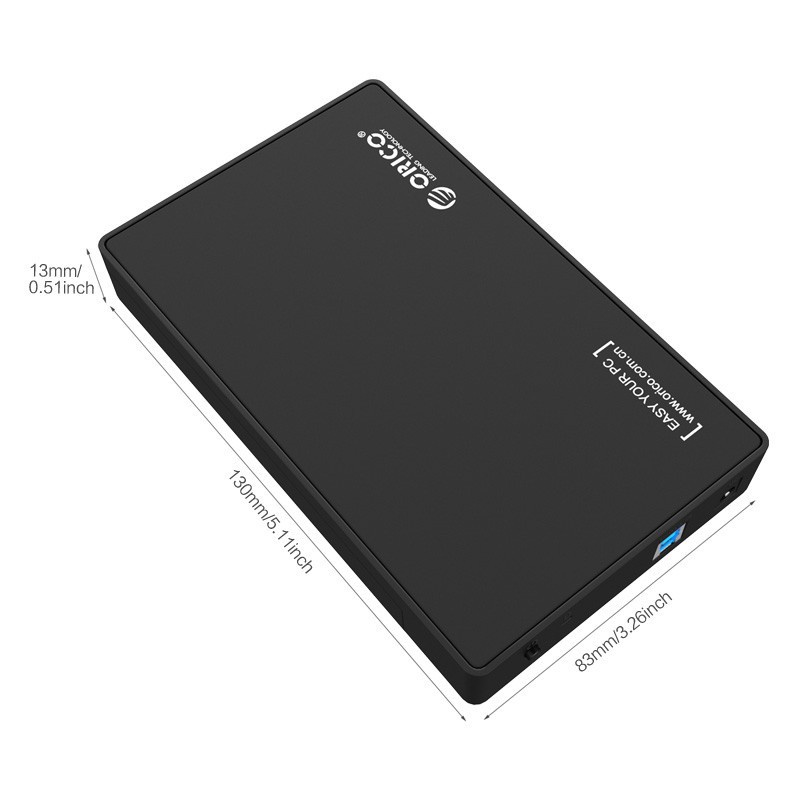 [Mã 44ELSALE2 giảm 7% đơn 300K] Hộp Đựng Ổ Cứng HDD Box 3.5/2.5 USB 3.0 ORICO 3588US3