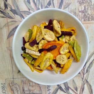 RAU CỦ QUẢ SẤY KHÔ ĐÀ LẠT 200gr , SỈ 60k/kg