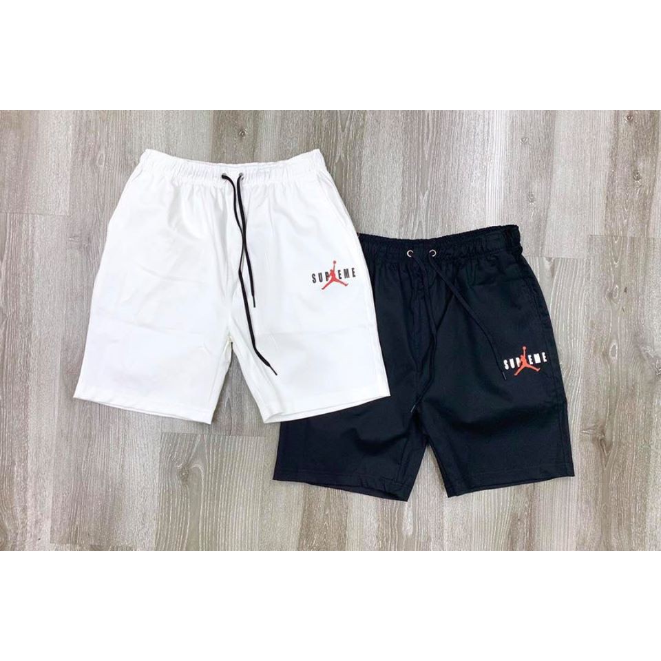 Quần Short Kaki Nam Nữ Champion Unisex Chất Co Giãn