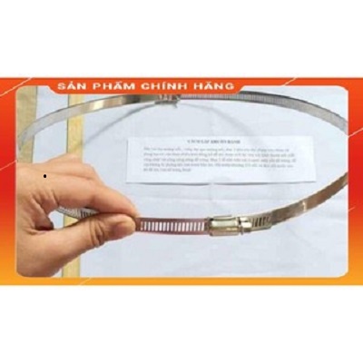 Bộ đai inox+que lấy bánh+ vải căng làm bánh cuốn tại nhà tiện lợi