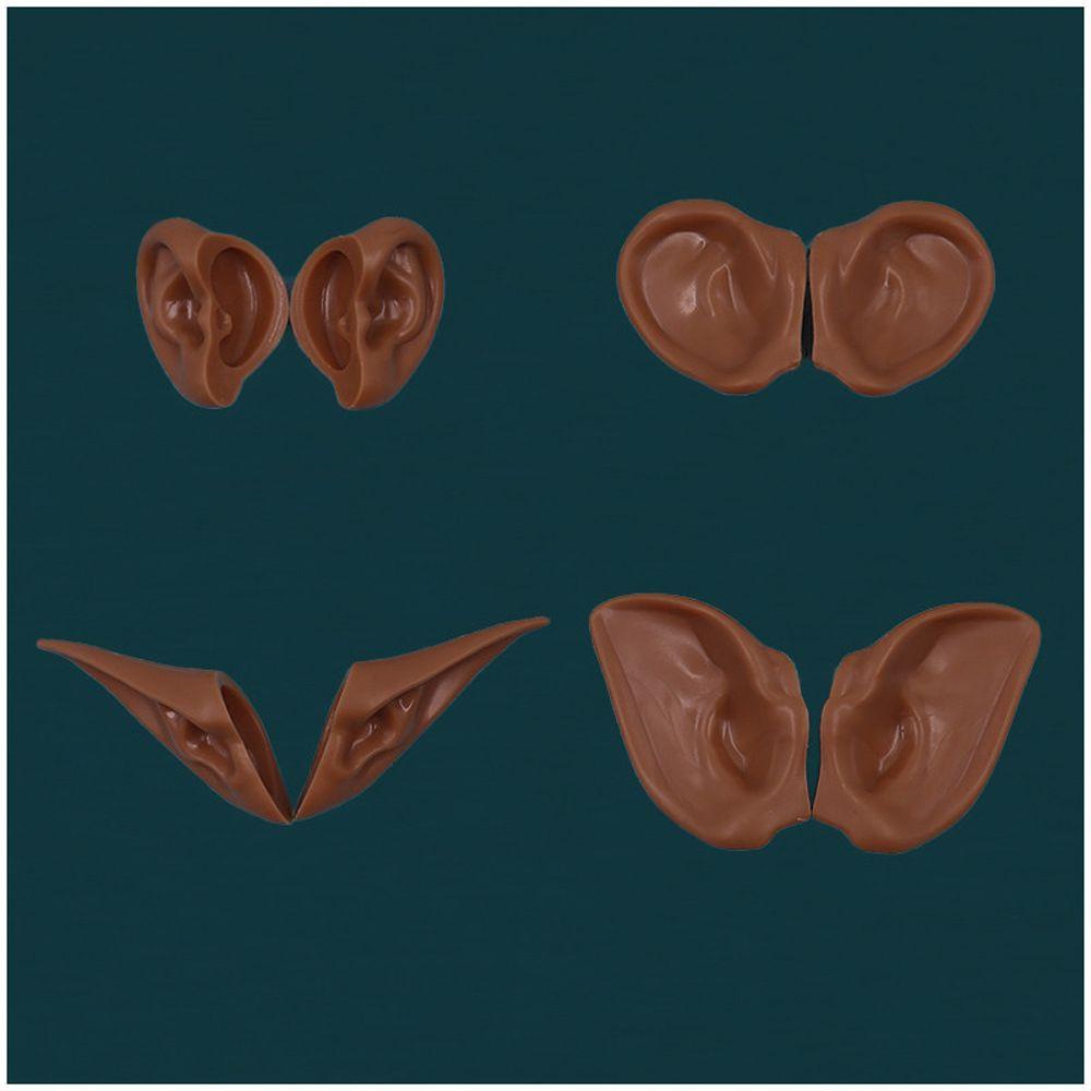 Tai Yêu Tinh Màu Trắng Bằng Nhựa Dùng Làm Búp Bê DIY