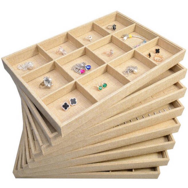 Khay nhung trưng bày sản phẩm (không gối) - MH834