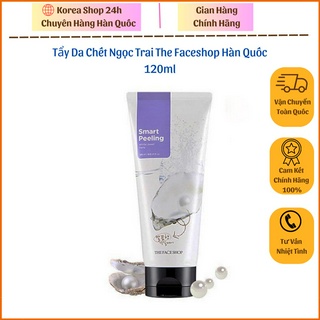 Tẩy da chết ngọc trai The Face Shop Hàn Quốc 120ml