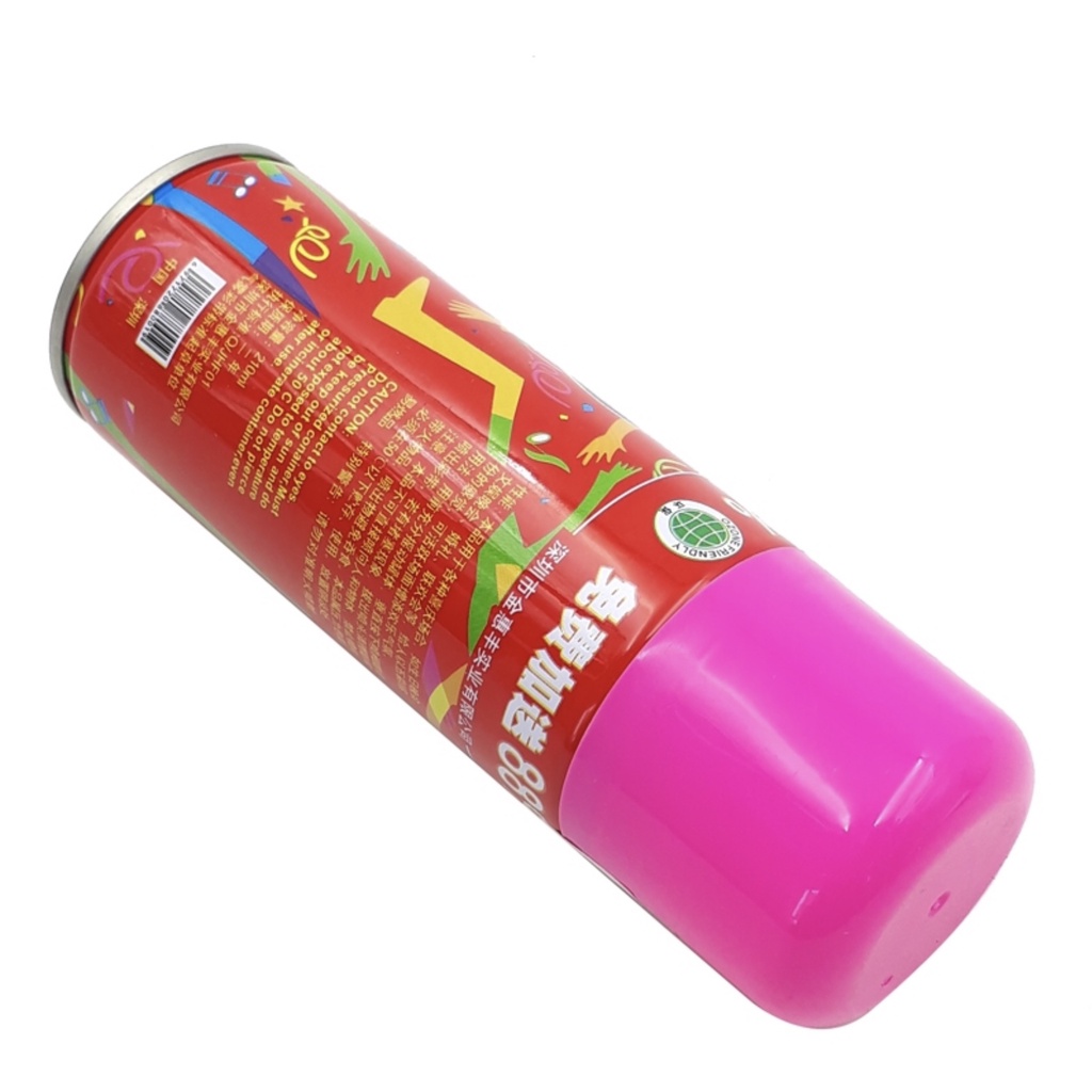 Chai Xịt Tuyết - Chai Dây Màu Sinh Nhật