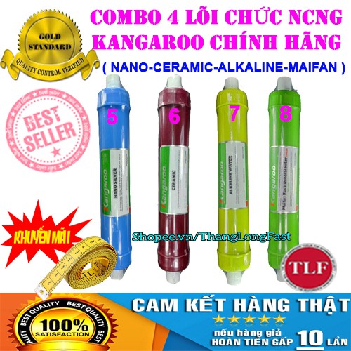 LÕI TẠO KHOÁNG 5678 KANGAROO | GỒM LÕI NANO - CERAMIC - ALKALINE - MAIFAN