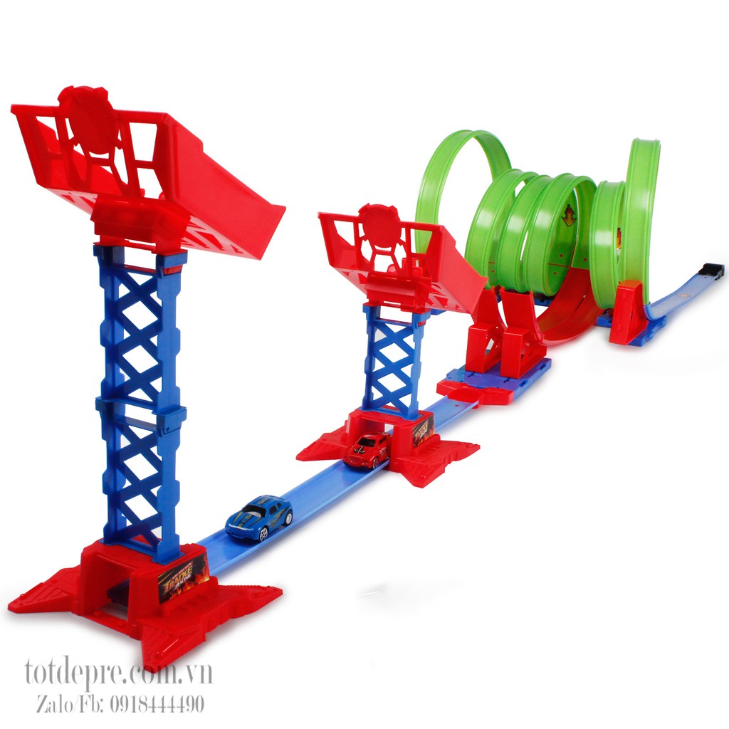 Đồ chơi đường đua ô tô phát triển kỹ năng cơ bản cho trẻ (kích thước 174cm)
