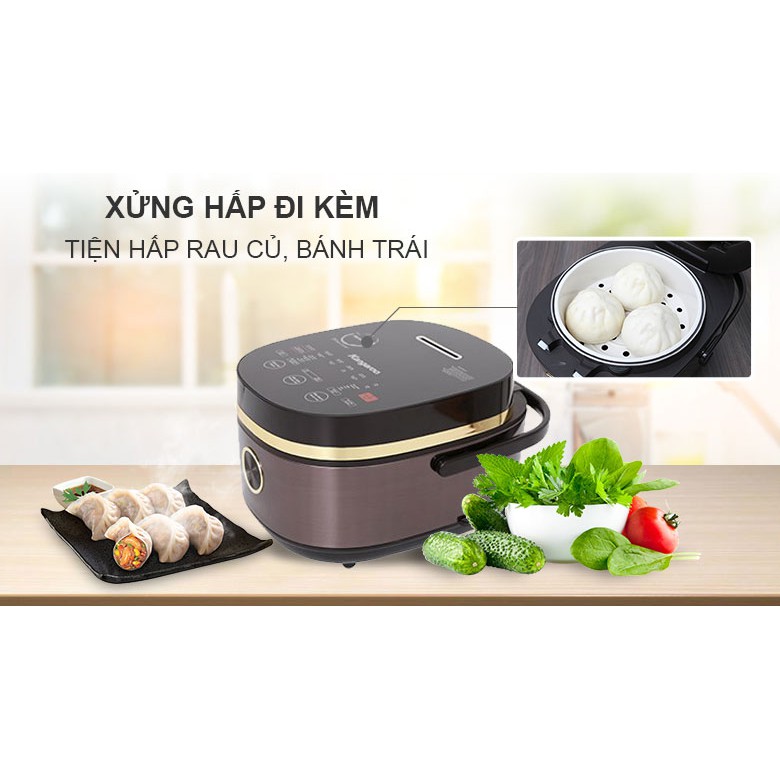 Nồi cơm điện tử cao tần 1.8L Kangaroo KG599N