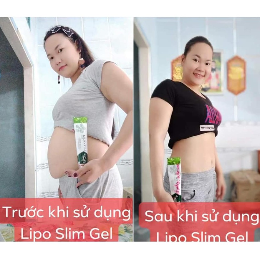 Kem tan mỡ, Kem giảm mỡ bụng Lipo Slim Vychi 180gr giảm eo an toàn 100% từ thiên nhiên