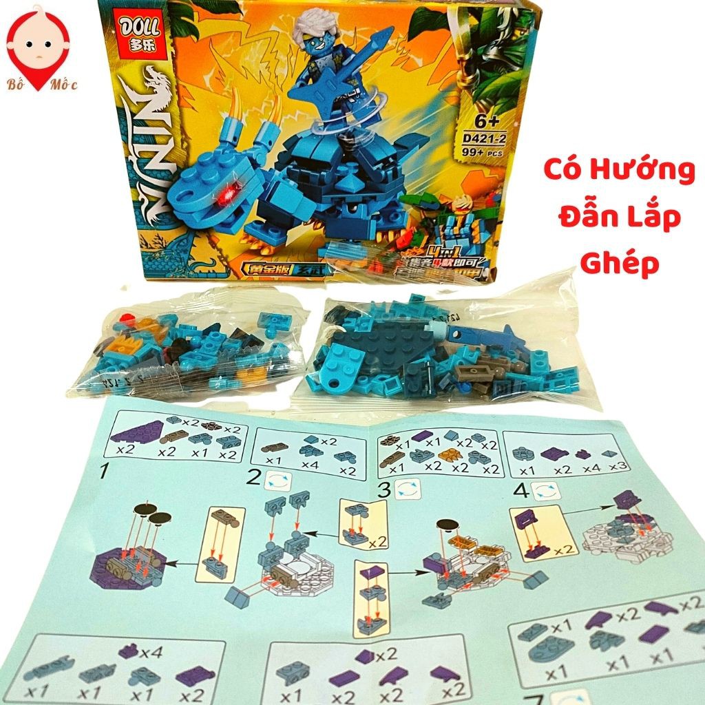 Đồ Chơi Xếp Hình Lego Ninjago - Đồ Chơi Lắp Ghép Mô Hình Sáng Tạo Cho Bé Tư Duy Thông Minh - Shop Bố Mốc