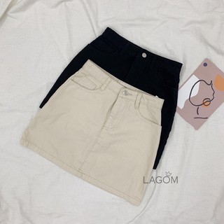 CHÂN VÁY KAKI BASIC