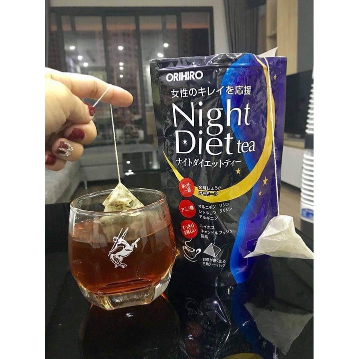 Trà giảm cân Night Diet Tea Orihiro 20 gói