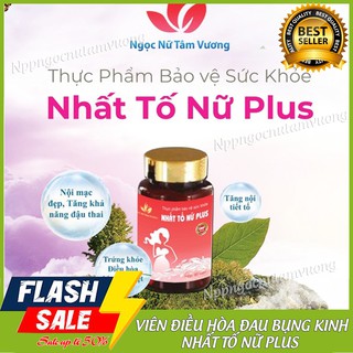 Viên bổ huyết điều kinh 🔺LOẠI TỐT NHẤT🔺 viên tố nữ plus cao cấp lưu thông khí huyết vihung