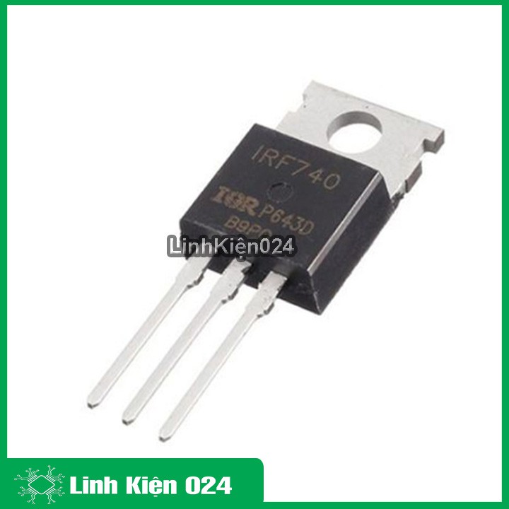 Sản phẩm MOSFET IRF740 TO-220 10A 400V N-CH