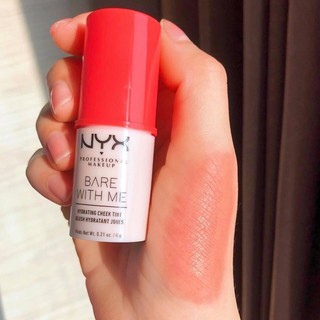 Má hồng dạng tint NYX Bare with me