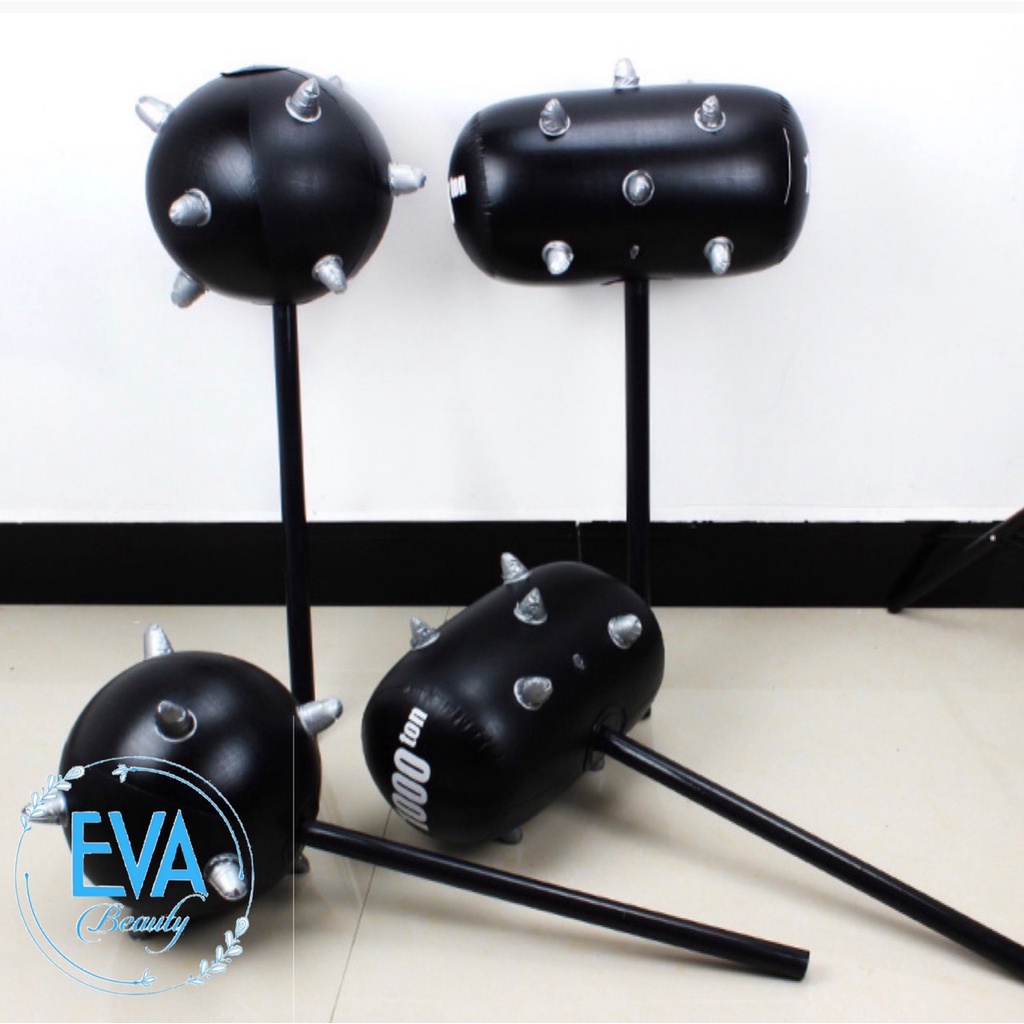 Đồ chơi Búa Gai Tròn Bơm Hơi Cầm Tay Size To 70 Cm M3468