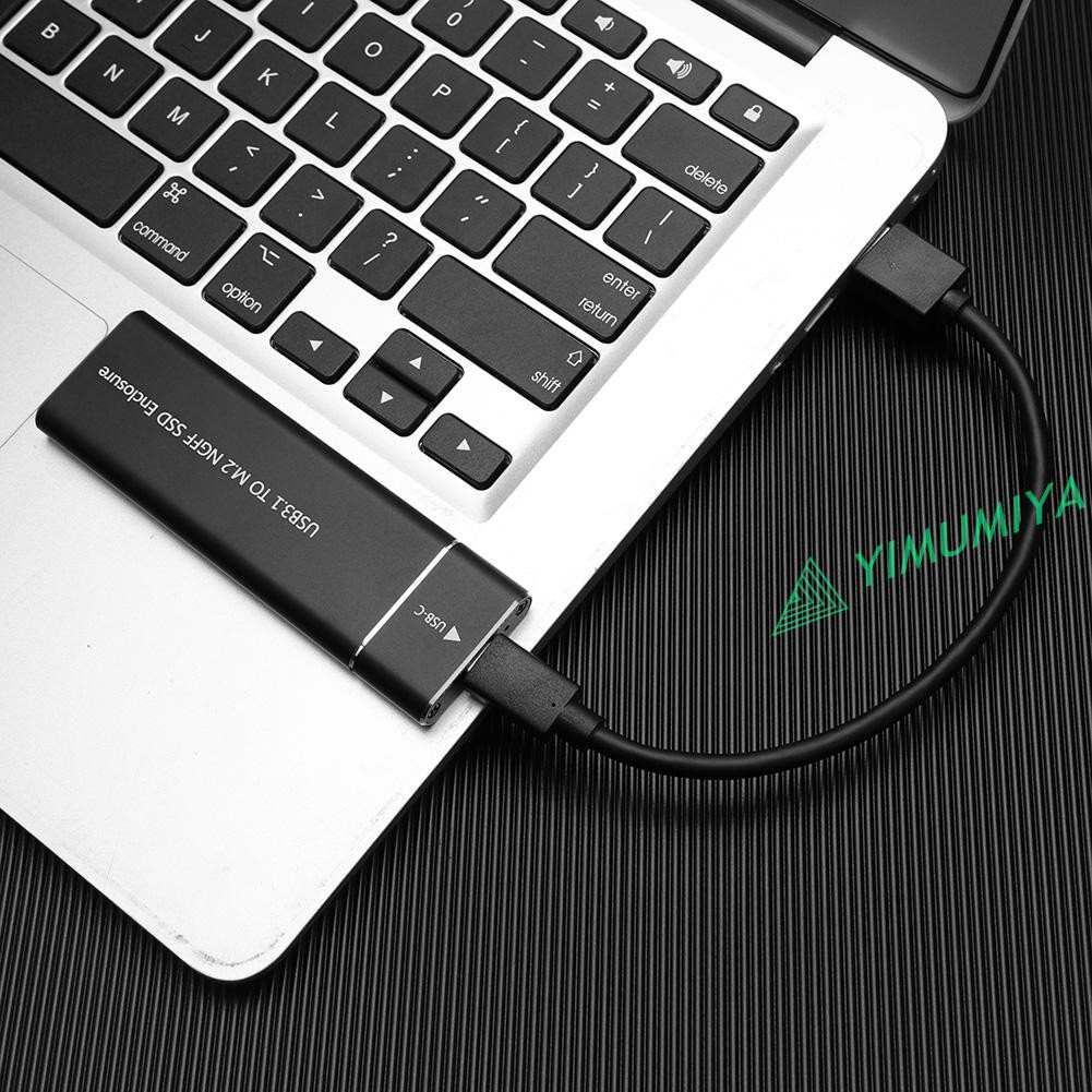 Vỏ Ổ Cứng Ssd Usb 3.1 Gen 1 Type C Sang B Key M.2 Ssd