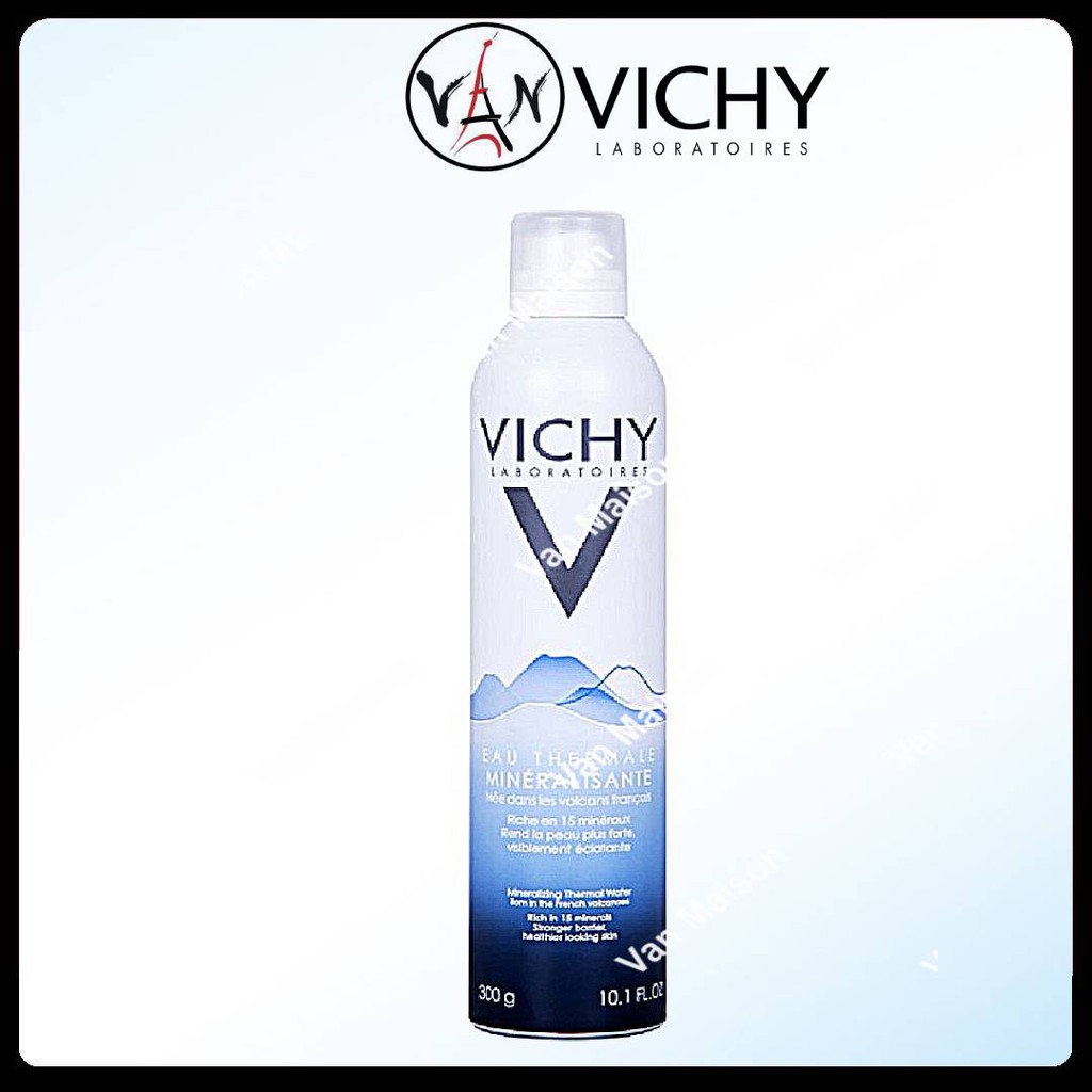 Nước xịt khoáng Vichy dưỡng da cấp ẩm và bảo vệ da mineralizing thermal water 300ml