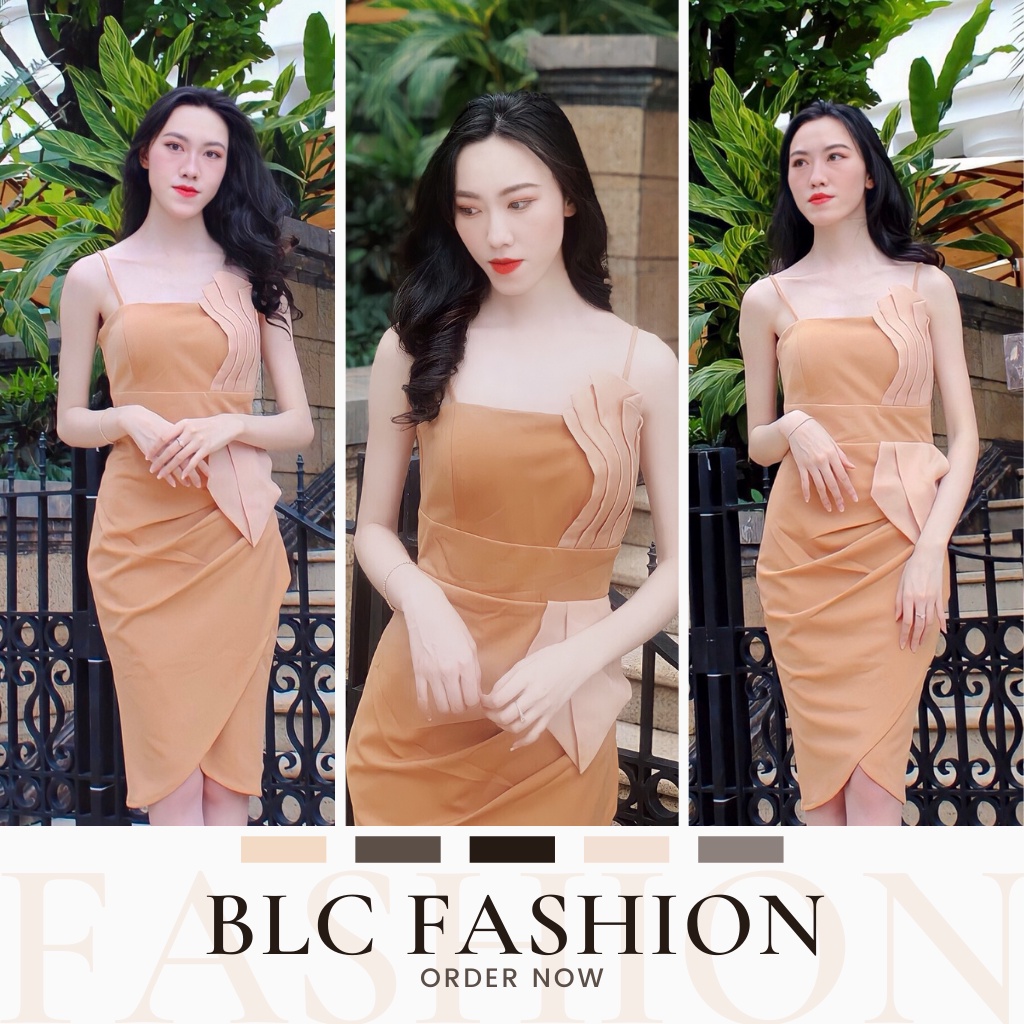 Đầm ôm body hai dây hoạ tiết kính vôn, váy ôm dự tiệc dạo phố sang chảnh