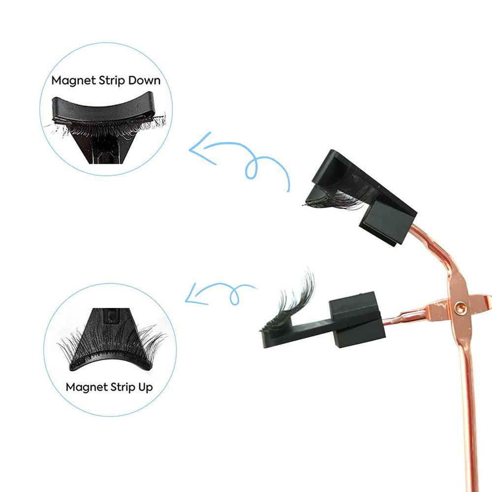 CABEZA Set 5 Cặp Lông Mi Giả 3D Từ Tính Tái Sử Dụng Linh Hoạt